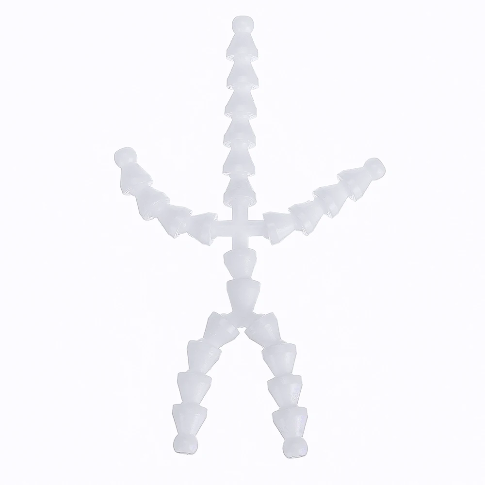 

15CM Silent Version Dolls Skeleton Joint Plush Toy DIY Doll Ball Socket Flexible Armature Doll Accessories