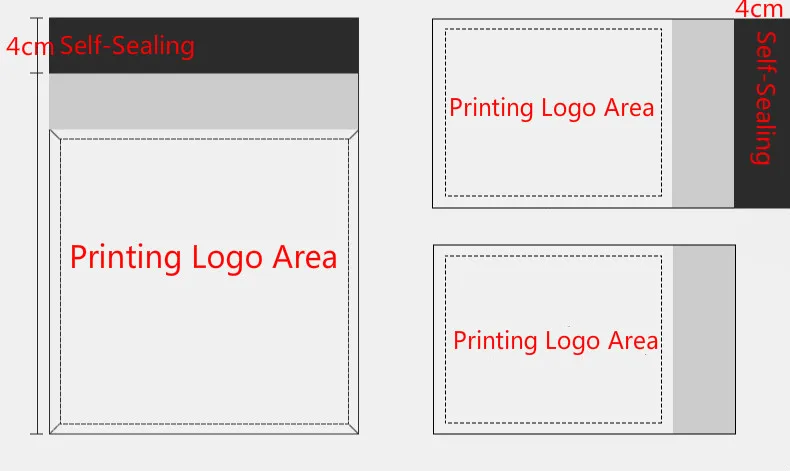 

50Pcs/Lot Pink Translucent Courier Packing Bags Thicken Storage Bag Waterproof Bags PE Material Envelope Mailer Postal Mailing