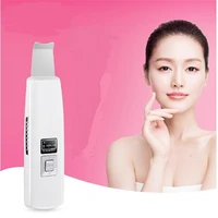 electric ultrasonic ionic skin scrubber pore cleaning device lcd face peel beauty tool facial care massage whitening anti aging