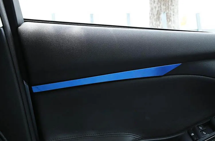 Стайлинг автомобиля внутренняя дверь подлокотник декоративная накладка