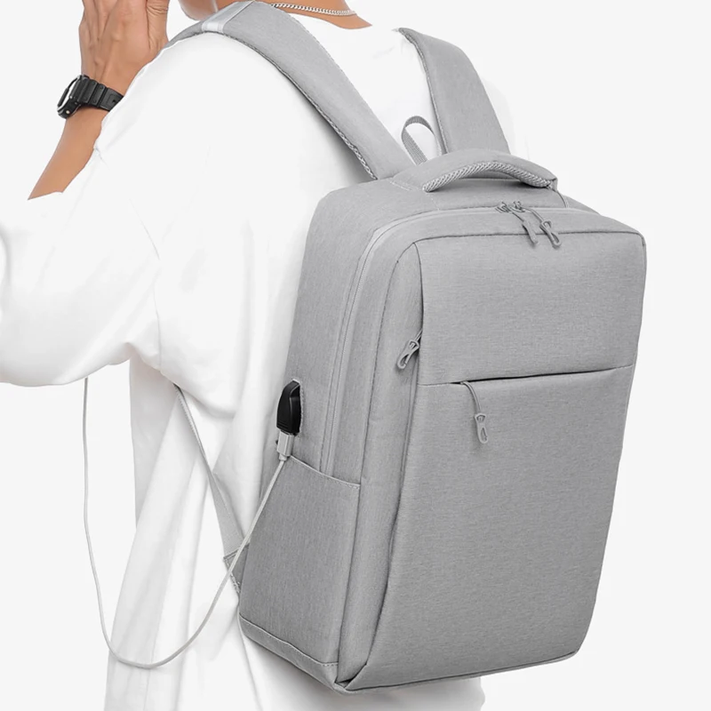 VORMOR 15 6 ''Новые рюкзаки USB зарядка школьная сумка Противоугонный мужской и