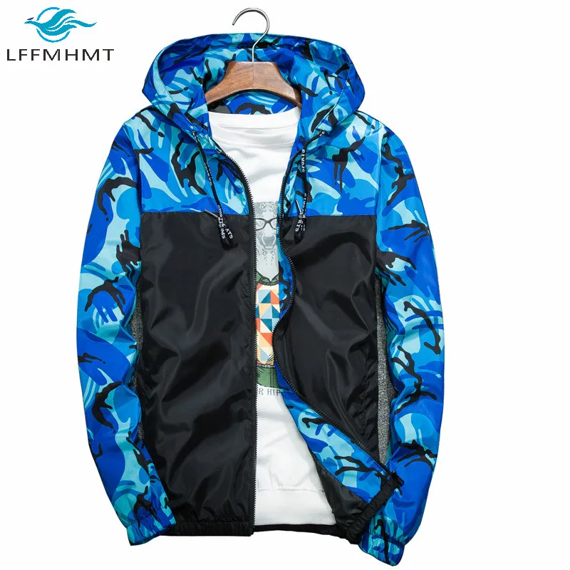 

Spring Autumn Long Sleeve Coats Trendy Men's Korean Camouflage Slim Fit Youth Military Windbreaker Men and Women Casual Jackets
