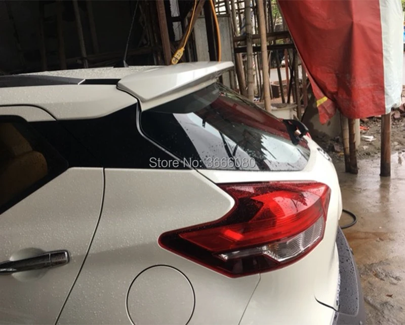 Для Nissan KICKS 2017 2018 2019 задний спойлер крыши из абс-пластика, неокрашенный, в цвет грунтовки, крышка багажника, автозапчасть.