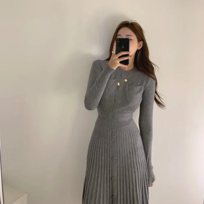 Элегантное молодежное элегантное Плиссированное трикотажное облегающее