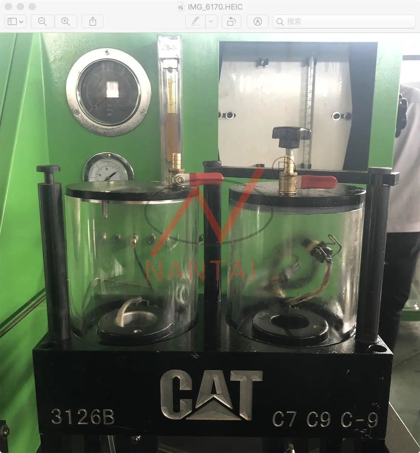 Тестовый стенд TAIAN NANTAI CT796 HEUI для насоса C7/C9 и инжектора CAT3126 Для C7/C9| |