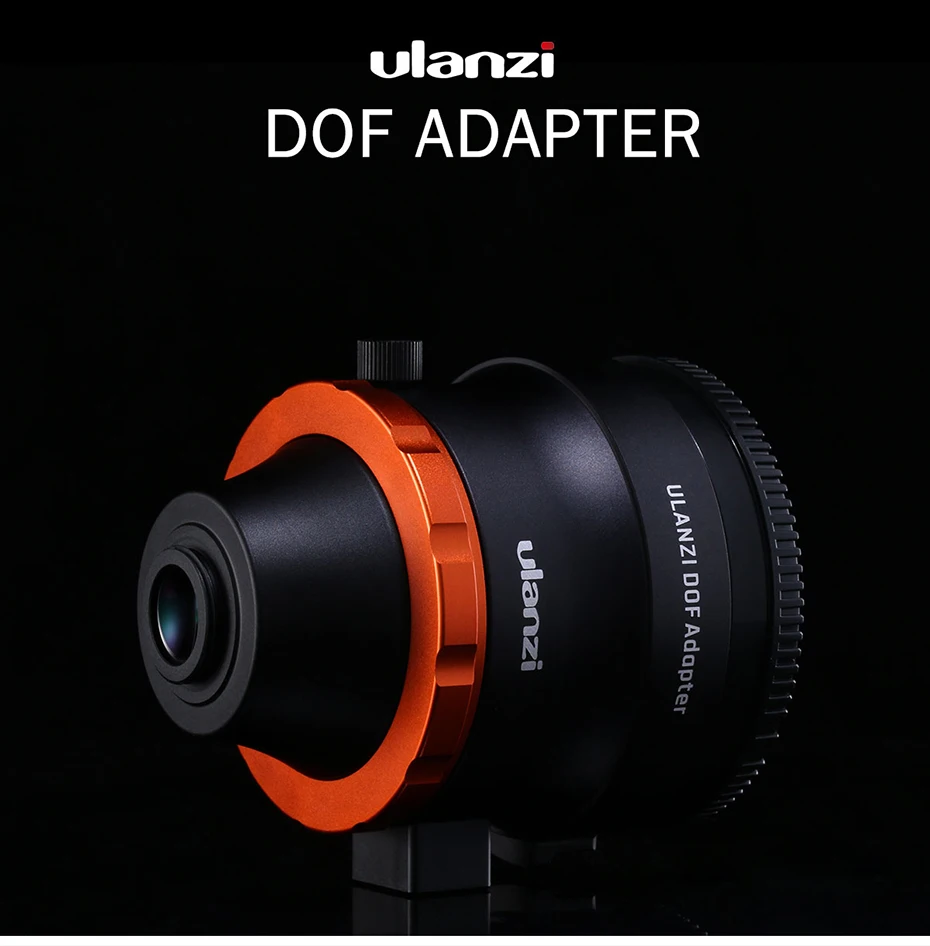 Адаптер Ulanzi DOF E Mount Full Frame camera Lens Adapter адаптер для смартфонов SLR/DSLR& cinema Lens Adapter для телефонов iPhone Andriod
