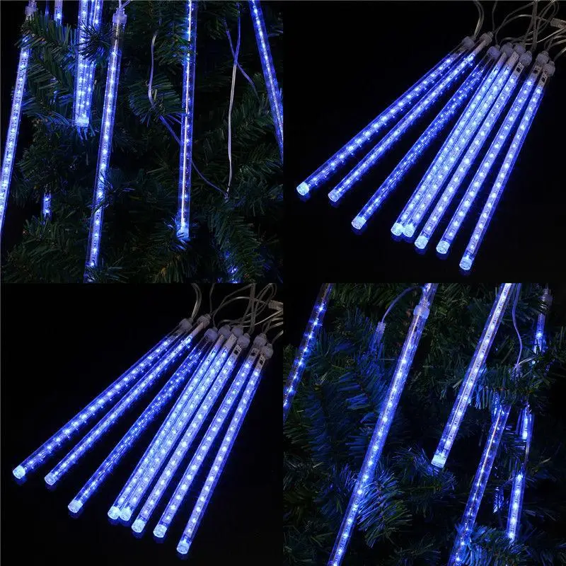 7 9 дюймов светодиодный Метеоритный Дождь светильник s 8 трубчатый