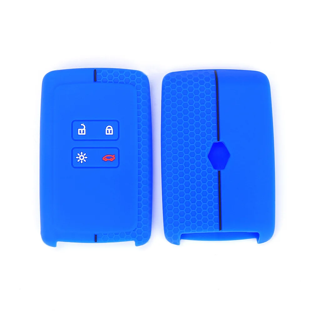 Силиконовый чехол для автомобильного ключа защитный оболочка Renault KOLEOS Kadjar Arkana