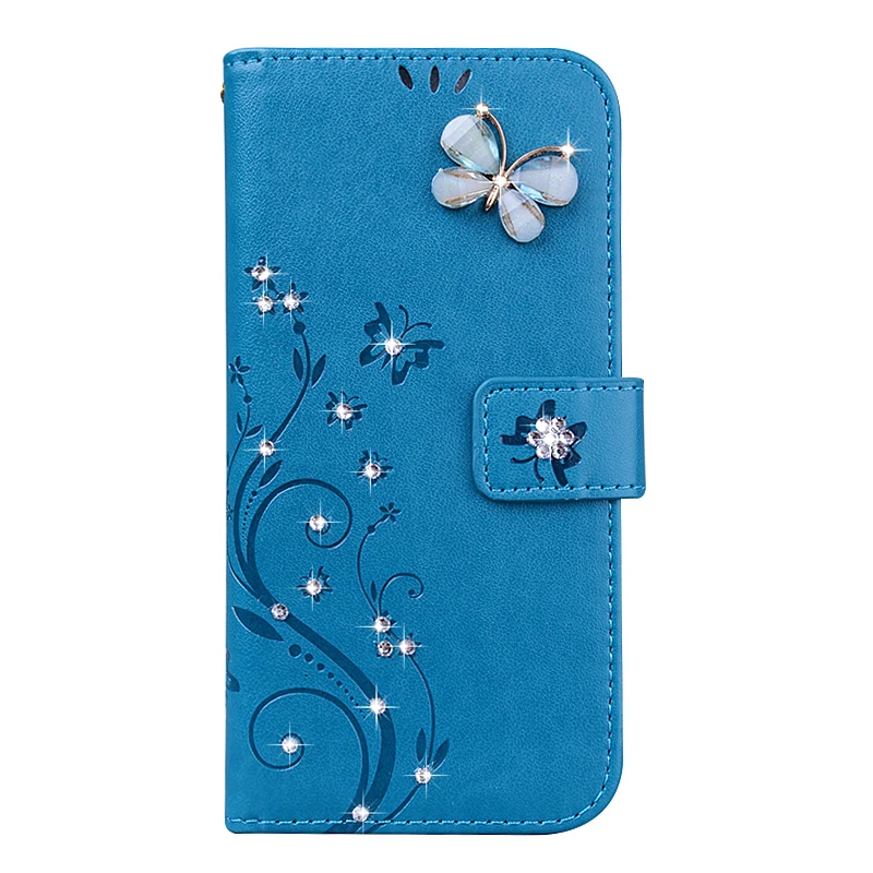 this colour blue Diy Алмазный кожаный флип чехол для huawei смартфона Honor 8X10 Lite 7c 7a Pro Y9 Y7 Y5 Y6 Prime Pro P smart P20 P9 P8 lite - Цвет: this colour blue