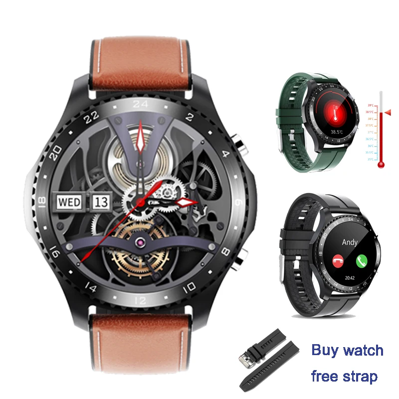 

2021 Bluetooth Call Smart Watch Men Fitness Watch Sports Bracelet Waterproof IP67 Full Touch Smart Band Custom Face For Android