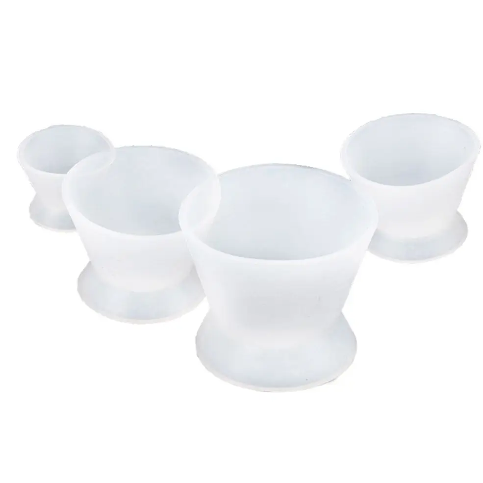 4 шт. стоматологические лабораторные Гибкие Силиконовые Резиновые смешивающие