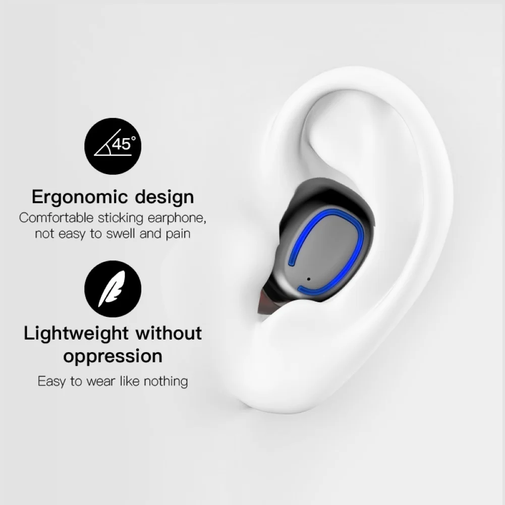 X11 портативный TWS беспроводной Bluetooth 5 0 мини-наушники-вкладыши Наушники с зарядным