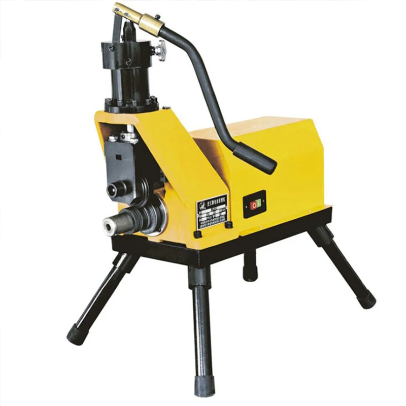 

2-12 inches iron Tube 220v / 380v Stainless Steel Pipe Electric Hydraulic Tools With Roller Rolling Slotted Grooving Machine