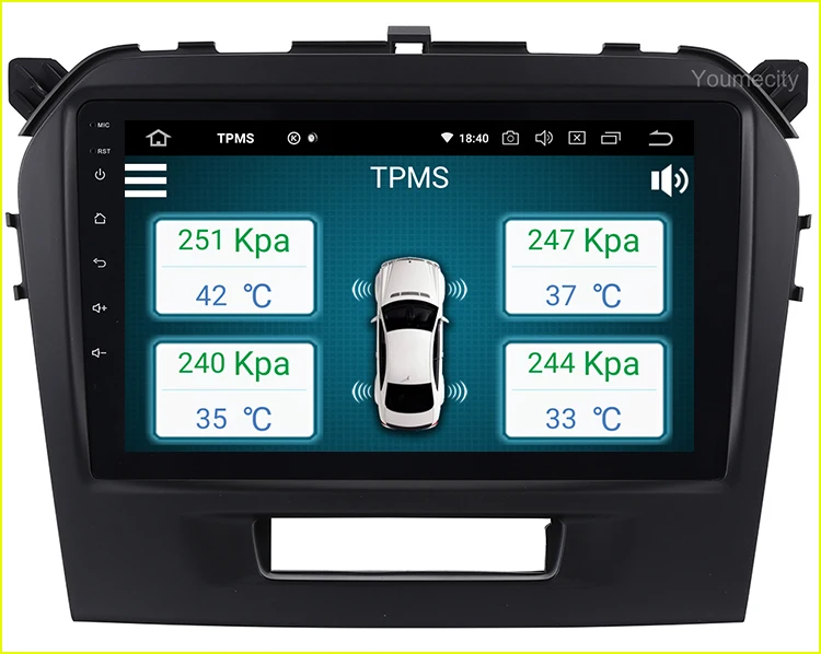 Android 9,0 автомобильный DVD для Suzuki Vitara gps Радио Видео мультимедийный плеер емкостный ips экран wifi bluetooth RDS