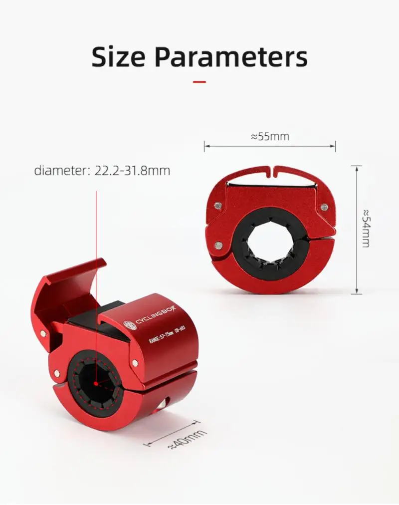 

GUB PLUS 12 GPS Cell Phone Holder Colorful Electroplating Change Color 360 Degree Rotation For Motorcycle Electric Bike MTB