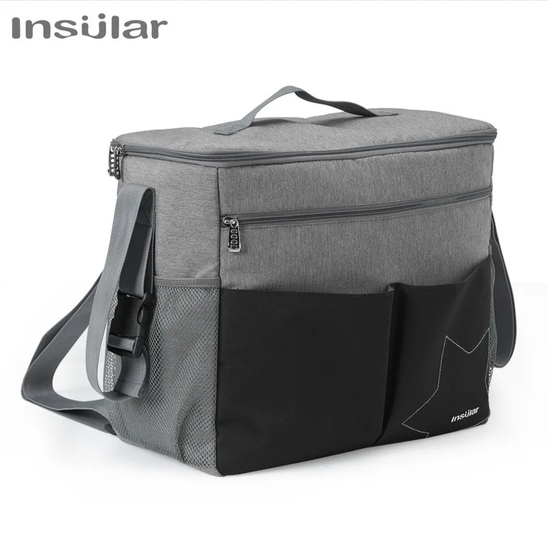 

Baby Stroller Organizer Bag Mummy Diaper Bag Hook Baby Carriage Waterproof Large Capacity Stroller bags Accessories Travel Nappy