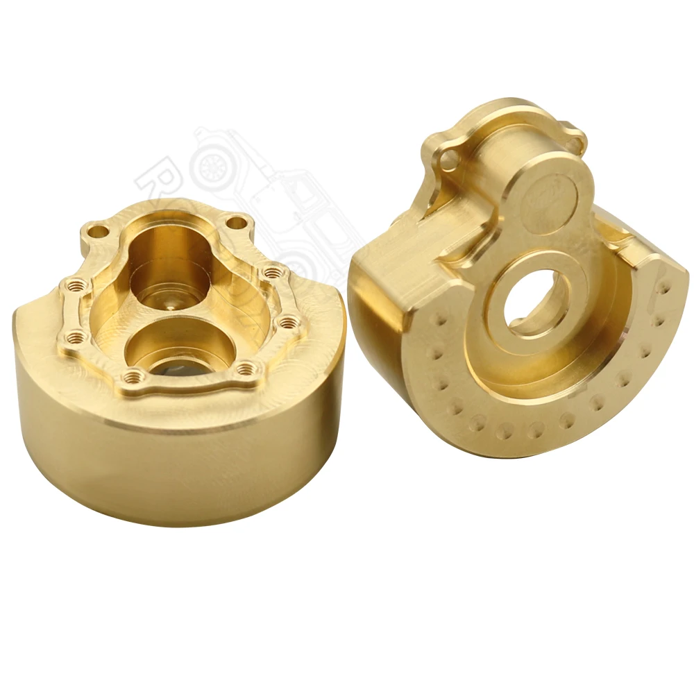 Фото 2PCS TRX4 Brass Counterweight Balance Weight Portal Drive Housing for 1:10 RC Crawler TRX-4 TRX-6 №5