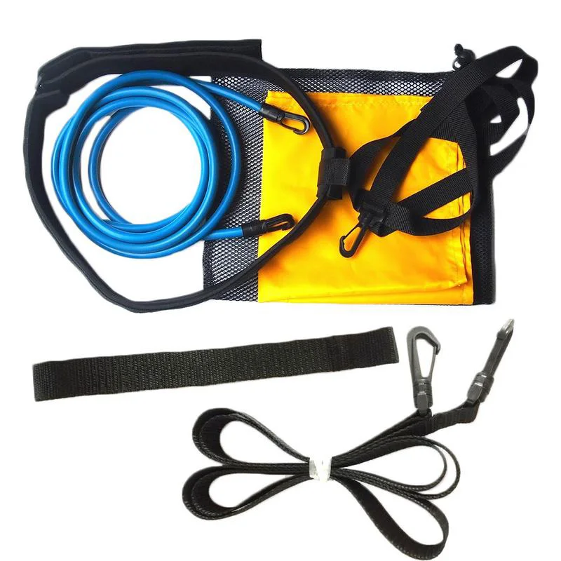 

Swimming Resistance Parachute Elastic Rope Swim Resistance Training Belt Set Swimming Aids Swimming Training Equipment EDF88