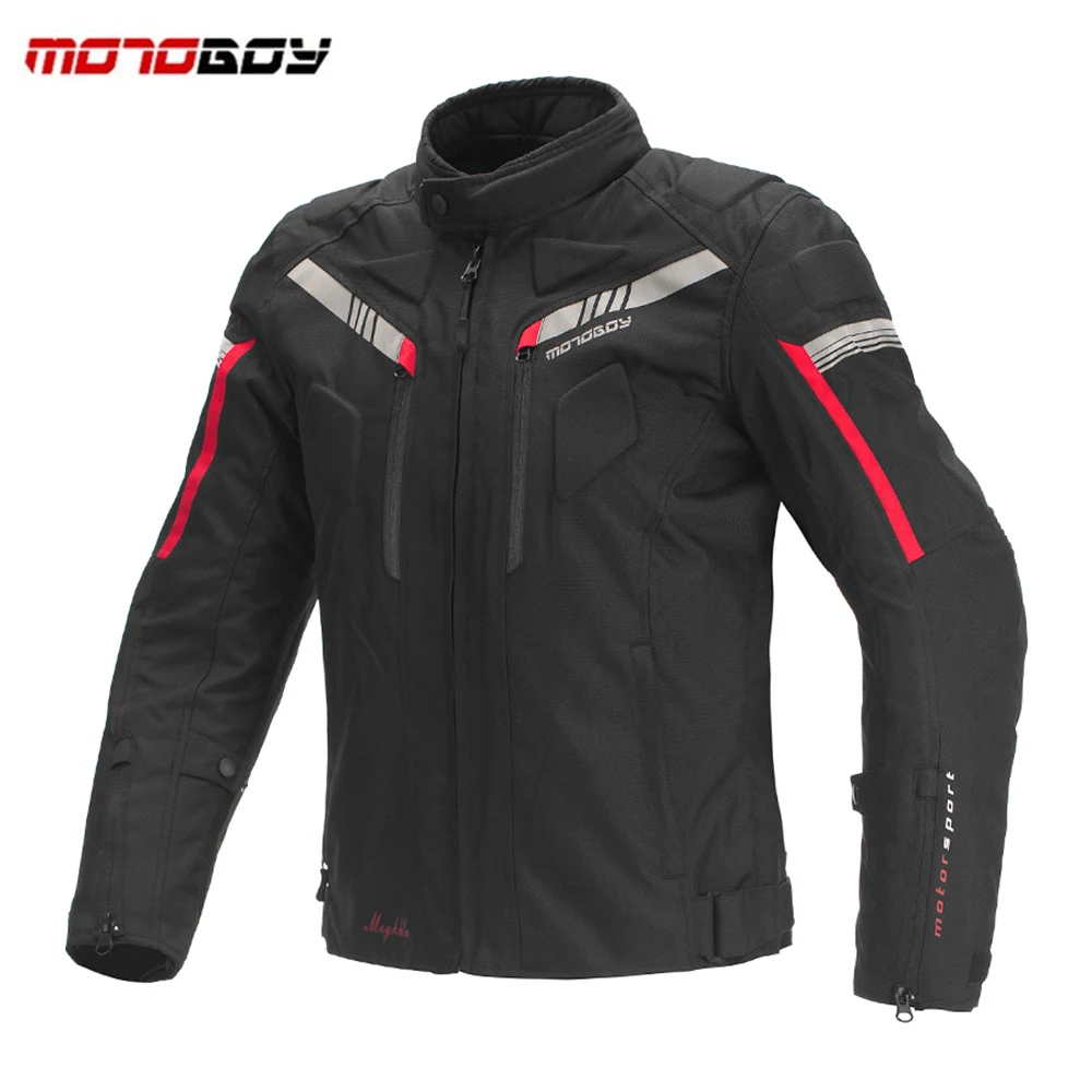 MOTOBOY мотоциклетные Водонепроницаемые зимние куртки гоночные штаны для мотокросса мотоциклетная одежда Джерси с CE защитные шестерни колодки - Цвет: Небесно-голубой