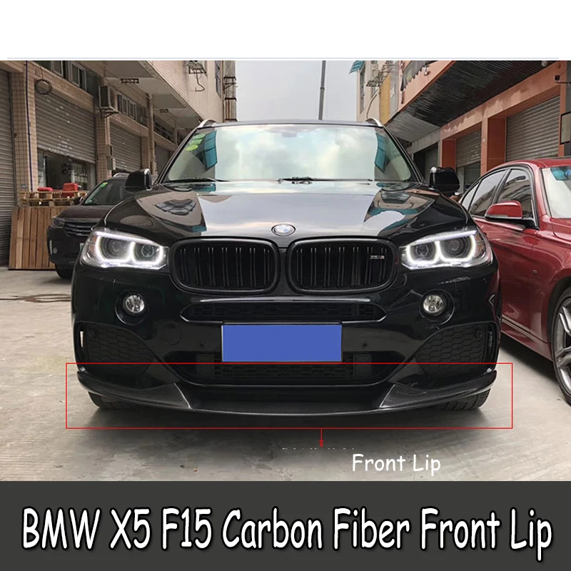 Комплект для тела из углеродного волокна в стиле MP спойлер переднего бампера и