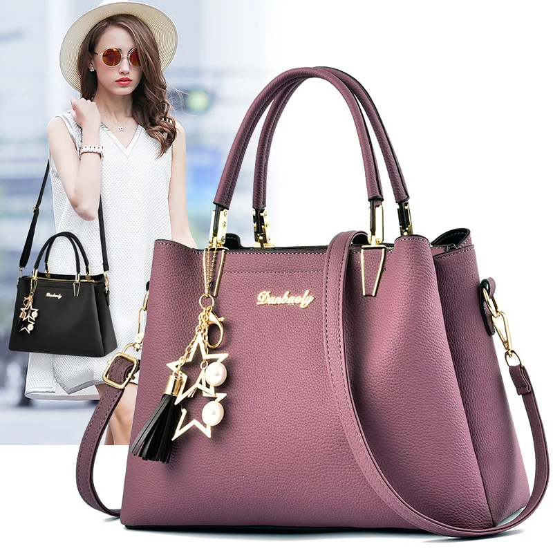 

On 2021, the new ladies bag, the new atmosphere handbag, and the women's big bag, the fashion shoulder messenger bag,