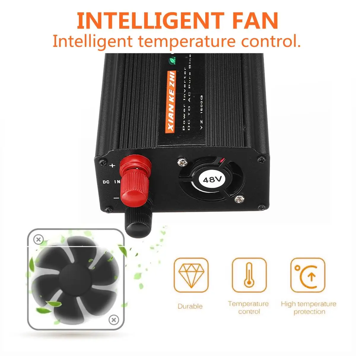 

Inverter 12V 220V 1500W 3000W Peak- 24V Dc To 110V Ac Pure Sine Wave Voltage Converter 12 220 Power Car Micro Inverter