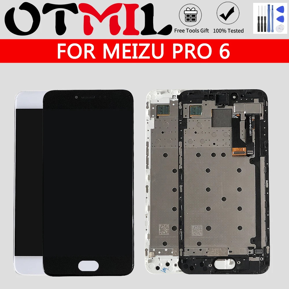 ЖК дисплей 5 2 ''Super AMOLED для MEIZU Pro 6 сенсорный экран Meizu6 6Pro M570H дигитайзер