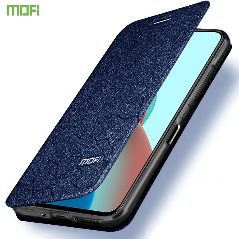 For Xiaomi Redmi Note 8 Pro Case Cover PU Leather Flip Shockproof Soft Silicone Back Coques MOFi Original Note 7 8T Book Capas