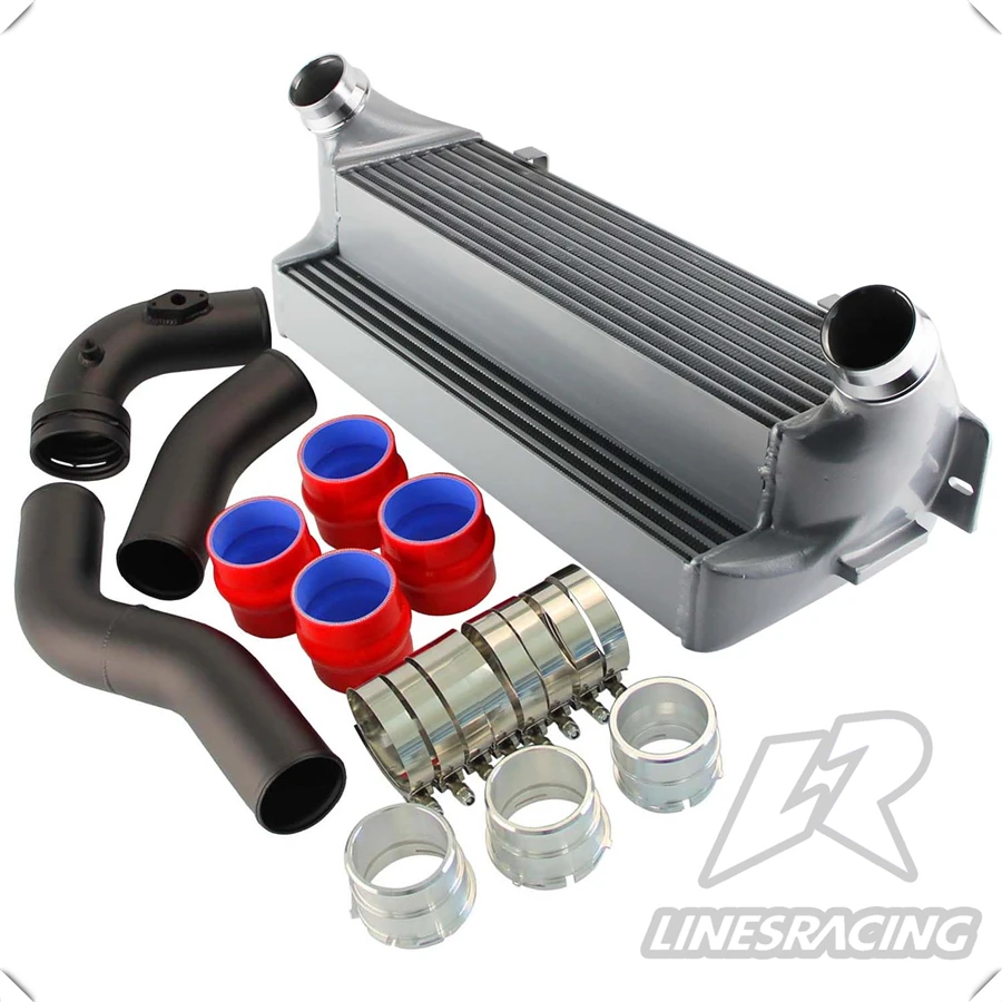 Интеркуллер FMIC W/труба окантовкой шланг комплект подходит для BMW 1/2/3/4 серии F20 F22