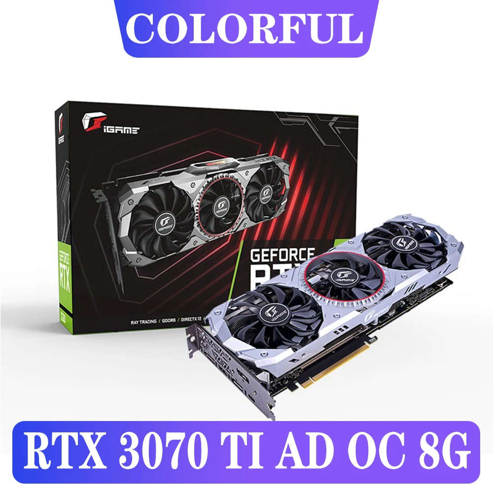 

Видеоигра iGame Advanced RTX3070ti OC 8G LHR DDR6X surpass Ultra Vulcan RTX3070 OC 8G lhr DDR6