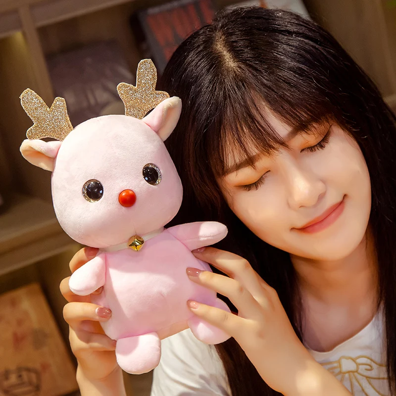 Новинка Лидер продаж 1 шт. 20 см мягкие плюшевые игрушки олень 30 симпатичная мягкая