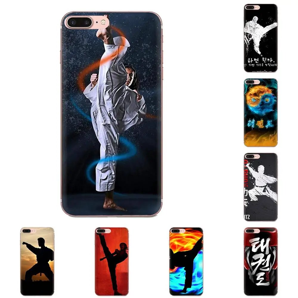 Чехол Taekwondo TPU Coque Capa для Apple iPhone 4 4s 5 5C 5S SE 6 6S 7 8 11 Plus Pro X XS Max XR | Мобильные телефоны и