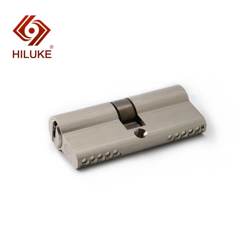 HILUKE 70mm New desigh European standard lock cylinder security door copper alloy lock core hardware E70.5C