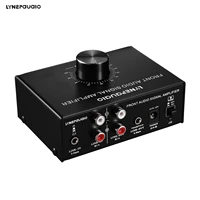 electronic audio amplifier compact stereo amp preamplifier with rca input output jacks 3 5mm port volume control for speakers