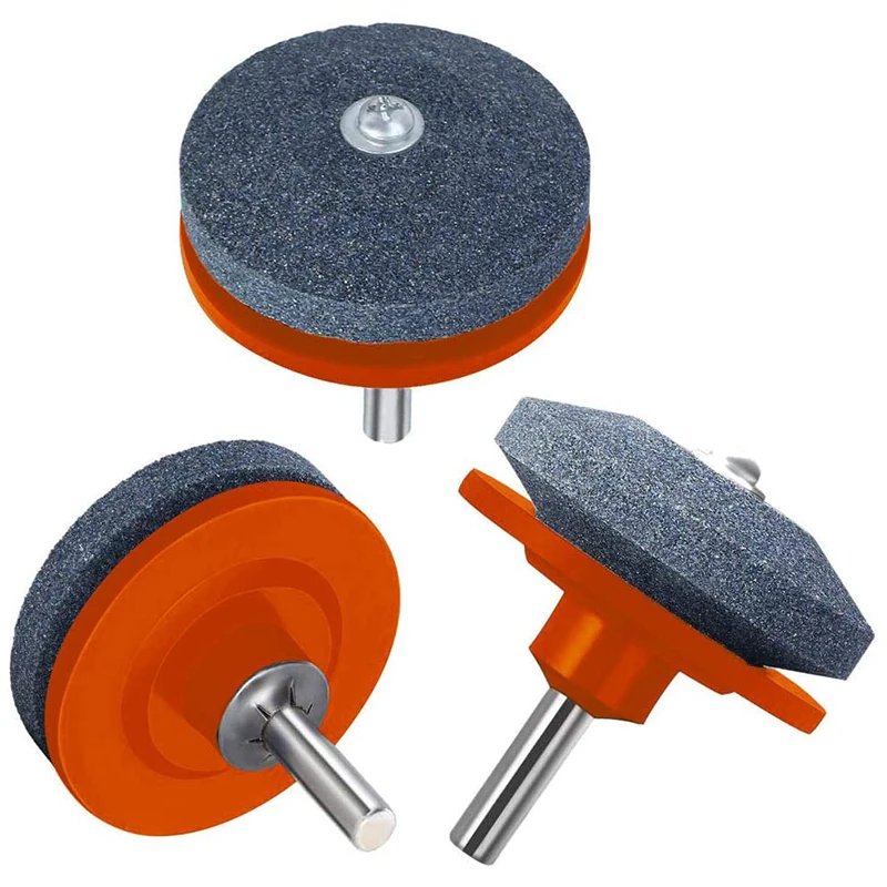 

Lawn Mower Sharpener Blade Sharpener, Drill Accessory, for Electric Drill Lawn Mower Sharpener, 3 Pieces