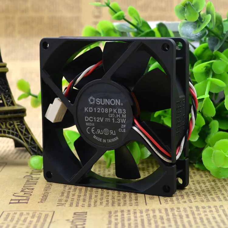 

Новый защитный охлаждающий двигатель KD1208PKB3 8020 8 12 в 1,3 Вт