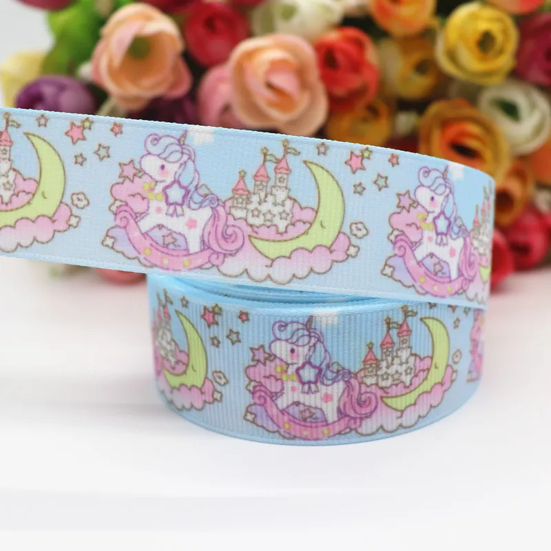 10 ярдов 1 '✥ мм милые животные печатные корсажные ленты для волос банты