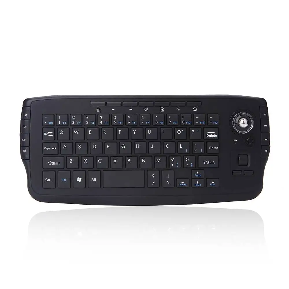 

LEORY Wireless Trackball Keyboard Mini 2.4G 2-In-1 Multimedia Mouse And Keyboard Sets Computer PC Mice For PC Laptop Games