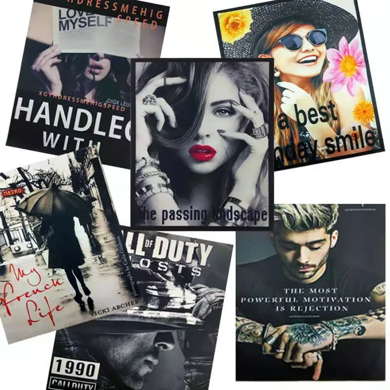 

Large Cloth Patch Clothing T-shirt Jacket Patch Decorative Pattern Decal Color Printing Cloth Needs To Be SewnHip hop Badges