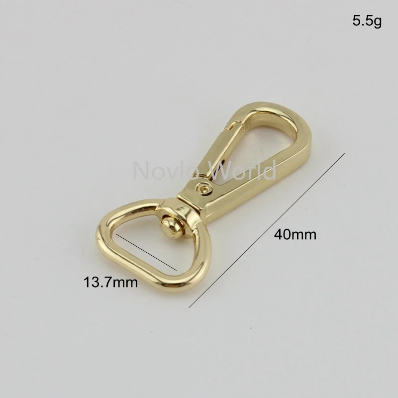 Мир Nolvo 5 20 100шт 3 цвета 40x13.7мм 1/2 "среднего размера застежка зажим