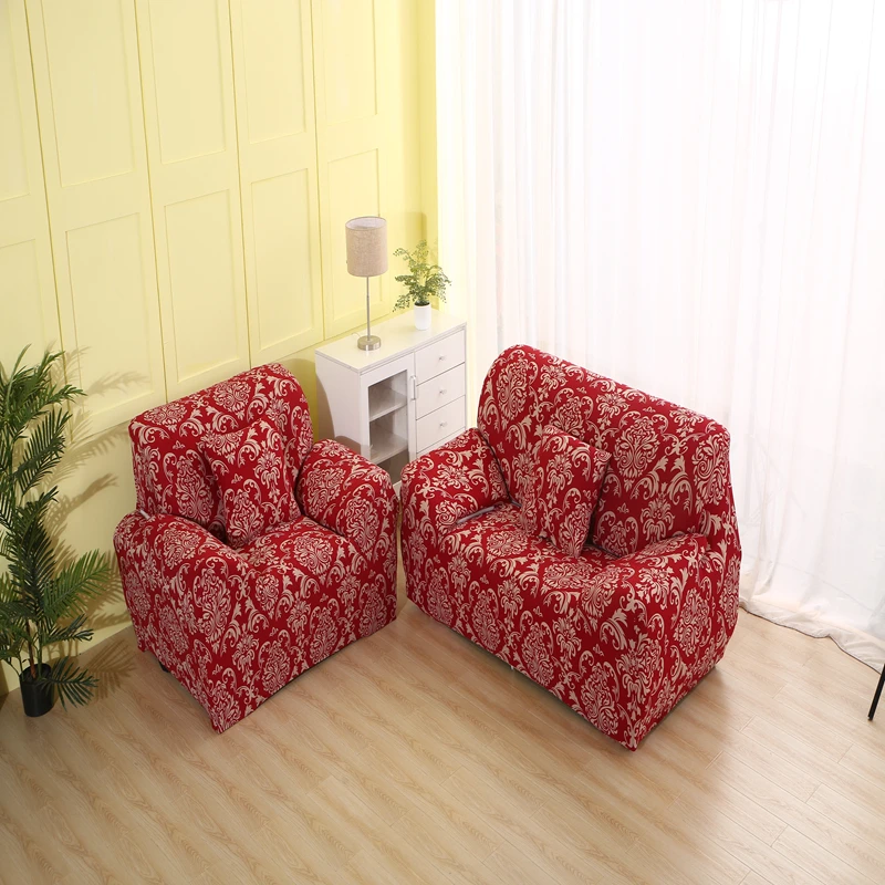 Dreamworld спандекс стрейч чехлы для диванов все включено Нескользящие Чехлы кресел