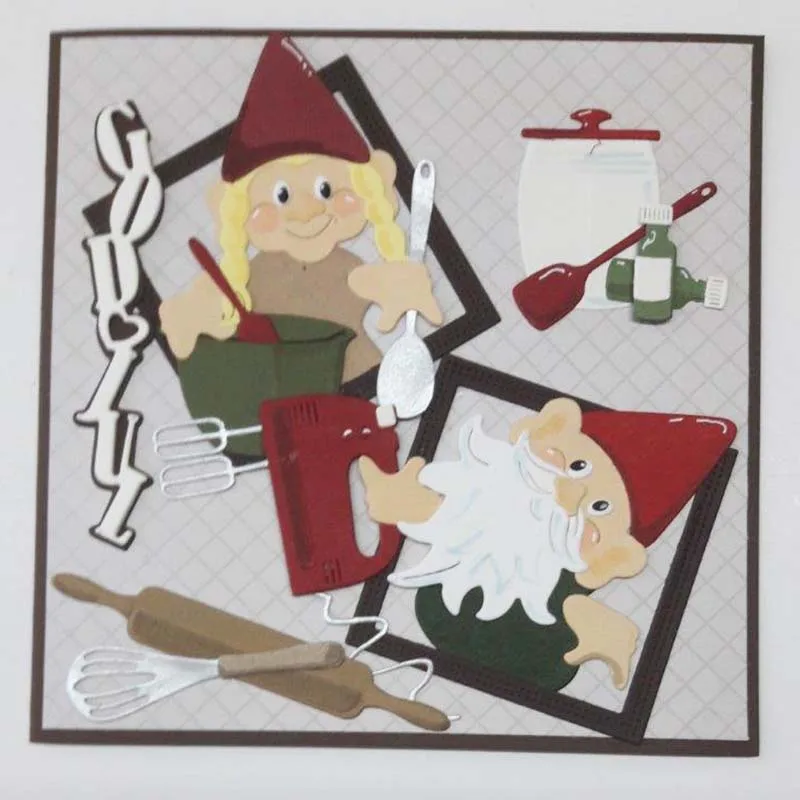 New2019 железа Скалка металлический Трафаретный вырубной штамп цветок ремесла