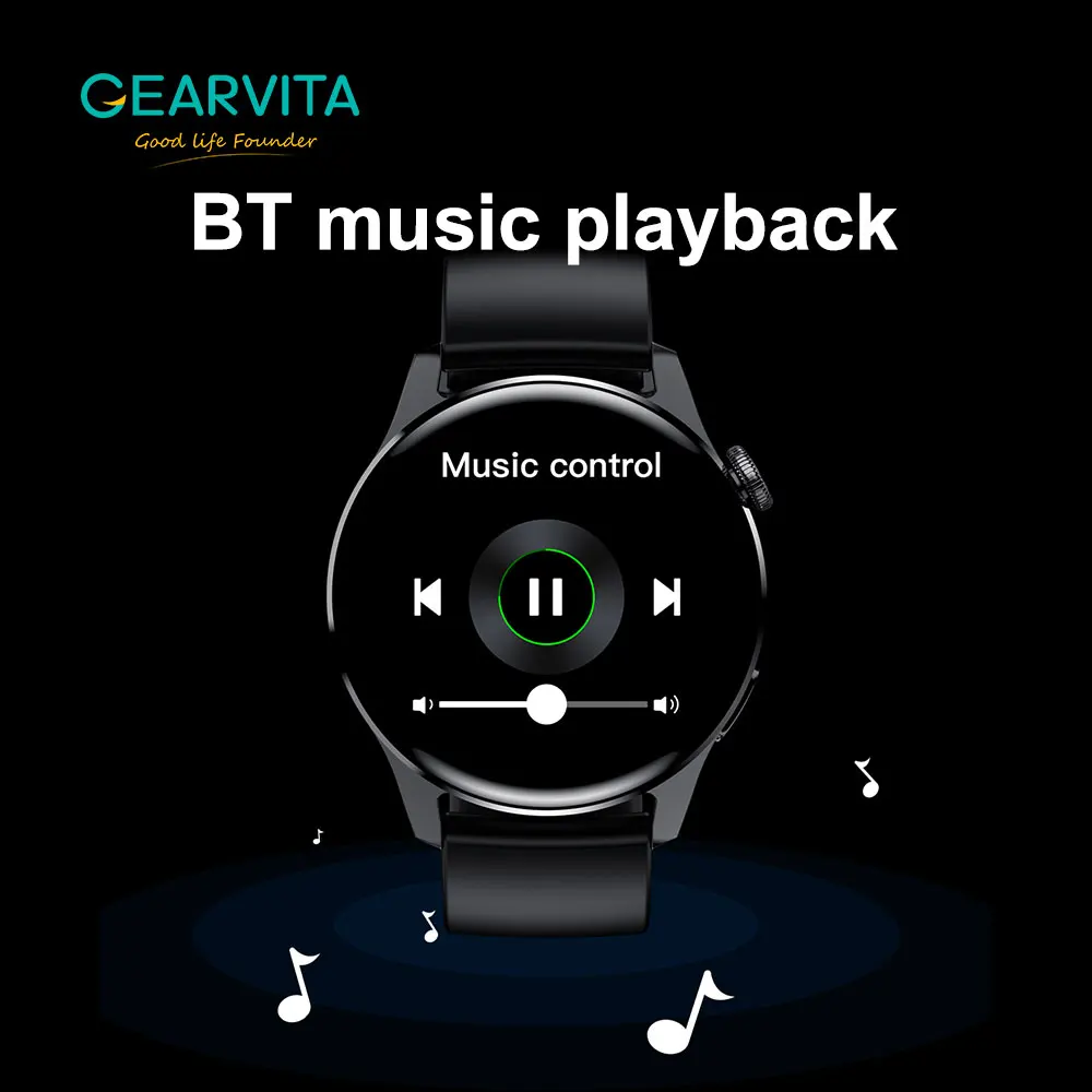 Смарт часы GEARVITA 3 с пульсометром и поддержкой IP67|Смарт-часы| |
