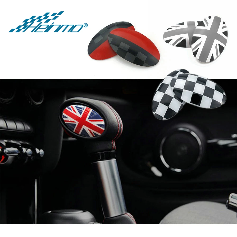 

For MINI Cooper Countryman F60 Clubman F54 F55 F56 Car Styling Gear Shift Knob Cover Decoratin Sticker For MINI F56 Accessories