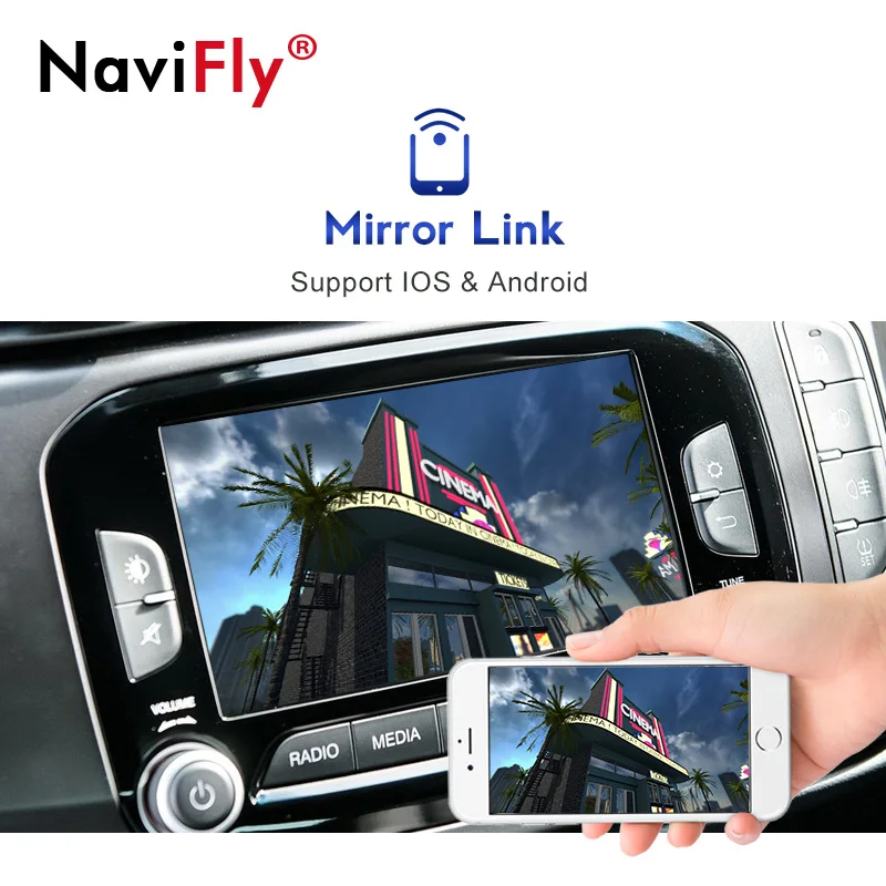 NaviFly Decoder Box Car Radio video CarPlay Android Auto For Alfa Romeo support Wireless Mirror link SWC iDirve Reversing camera |