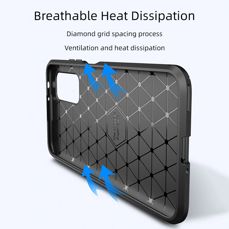 

Case For Huawei Honor 10 Lite Case Honor 10i 9A 9C 9X Carbon Fiber TPU Cover For Honor 20 Pro 30s 8X Max 8C 8A V30 20i Bumper