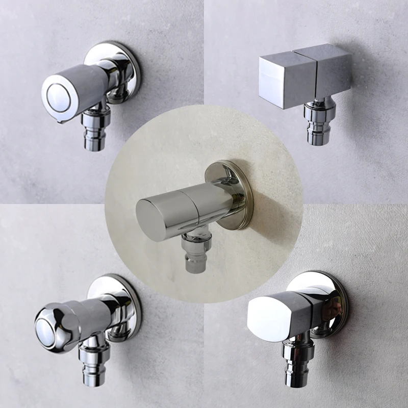 

Washing Machine Faucet Tap Polished Chrome Plated Outdoor Garden Faucets Wall Mounted Solid Brass Sink Cold Water Tap