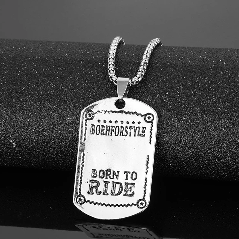 

Stainless Steel Necklace Men Street Hip Hop Punk Style Creative Funny Fashion Pendant 2020 Trend New Jewelry