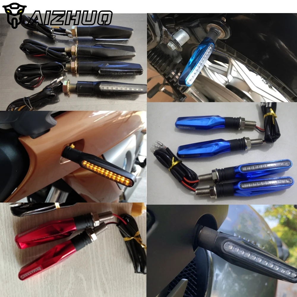 Аксессуары для мотоциклов 12 В светодиодный индикатор поворотов светильник HONDA