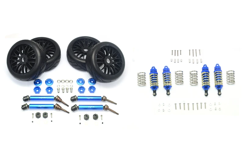 GPM TRAXXAS rdler 4X4 VXL 67076 4 высокоскоростная термоплавкая шина нижний корпус (шок + 45 #